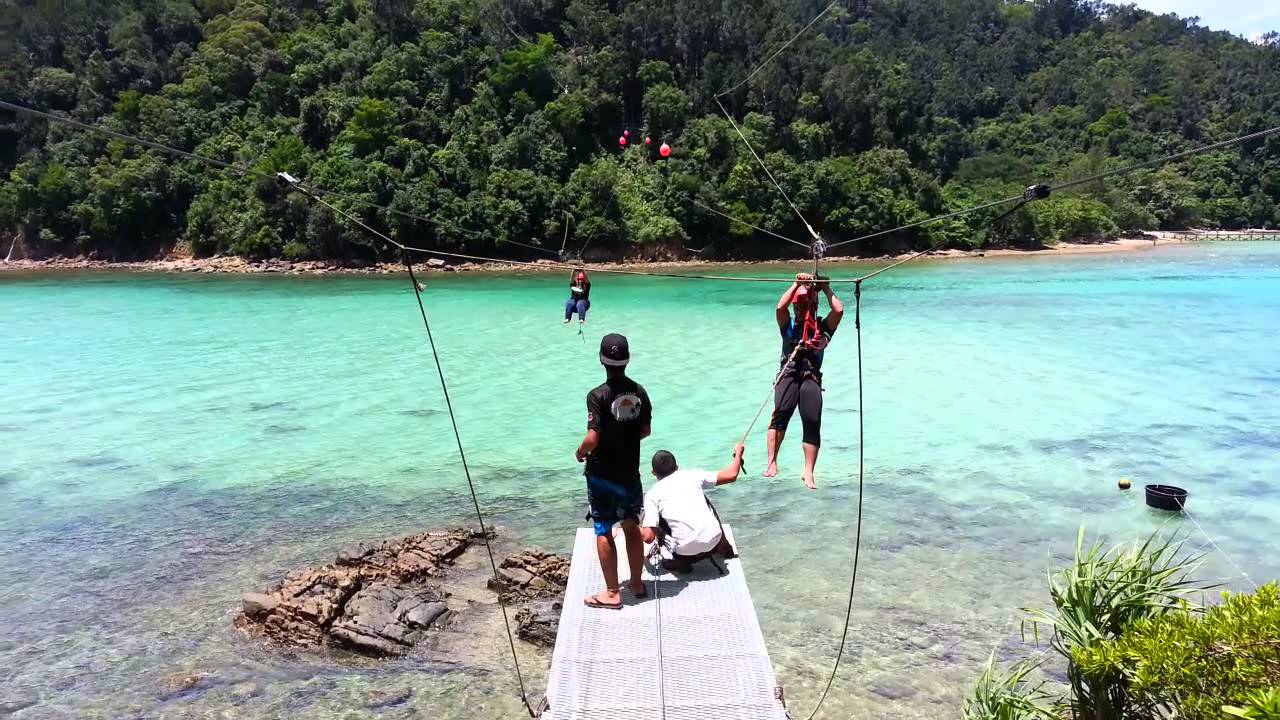 Coral Flyer Zipline, Sabah